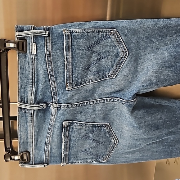 💕MOTHER💕 The Runaway Step Fray Jeans ~ Leaps and Bounds 26 NWOT - Picture 14 of 16